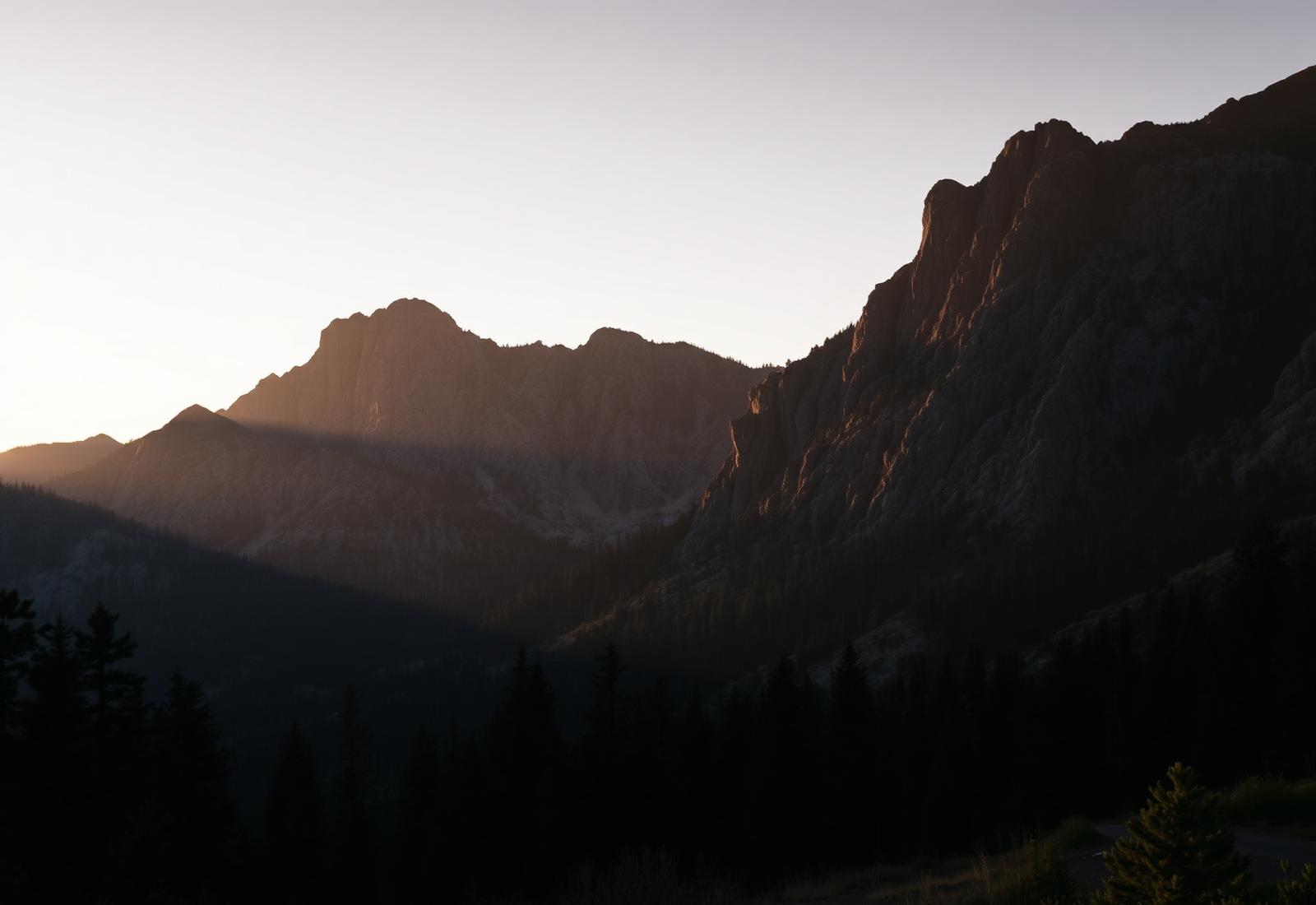 Mountain landscape representing Dan Doty's Colorado-based work